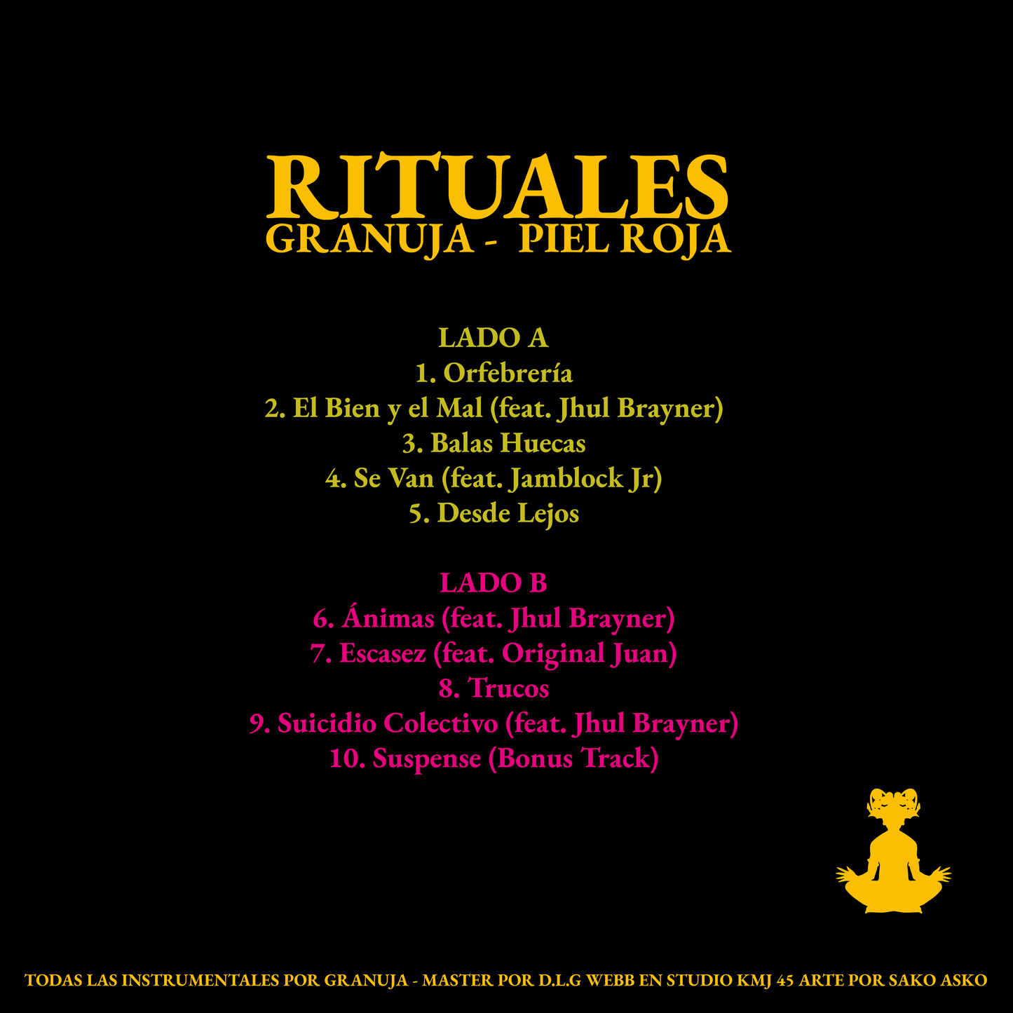 *Vinilo color rubí Rituales (LP)